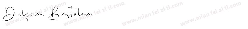 Dalgona Bestolen字体转换